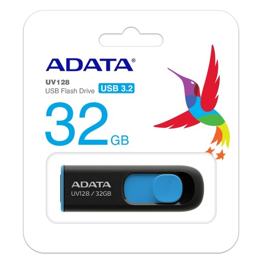 Pendrive 32 GB Adata AUV128-32G-RBE USB 3.2 Gen 1