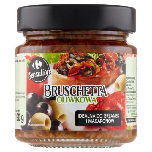 Carrefour Sensation Olivová Bruschetta 190 g
