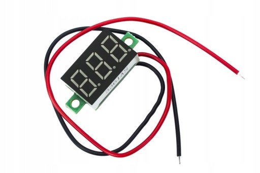 DIGITÁLNY VOLTMETER LED TESTOVACÍ METER DC 4,5-30V