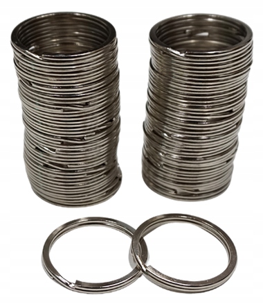 PLOCHÝ PRSTEŇ NA KĽÚČE 30MM 10 KS