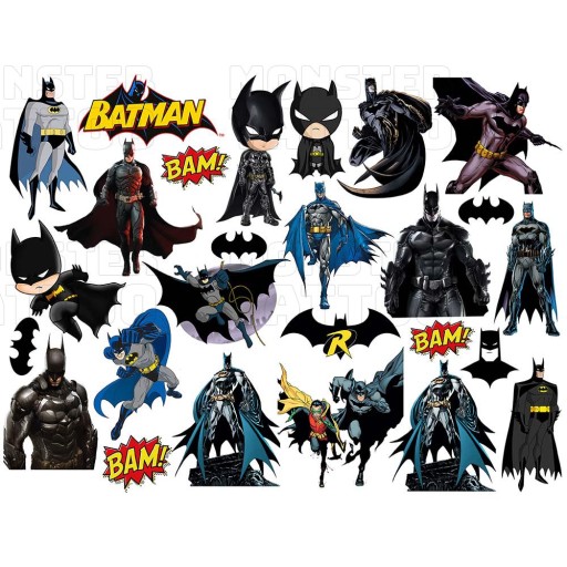 UMÝVAJÚCE DOČASNÉ TETOVANIE PRE DETI DETSKÝ BATMAN ORIGINÁLNE DIZAJNY