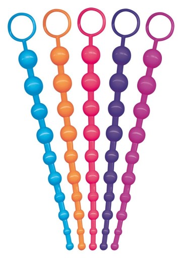 DLHÉ FLEXIBILNÉ GÉLOVÉ KORÁLKY FUNKY BUM BEADS