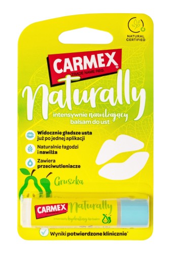 CARMEX Prirodzene intenzívne hydratačný balzam na pery - Hruška 4,25g