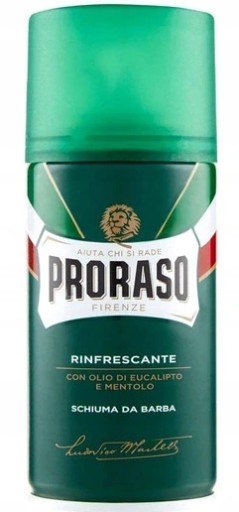 PRORASO pena na holenie Green Line 300ml Osviežujúca