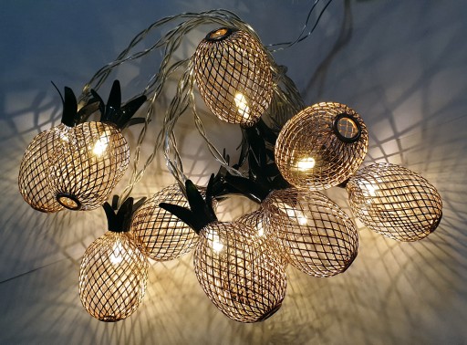 BAVLNENÉ LAMPY Medené lampy, 10 ks, 6 cm