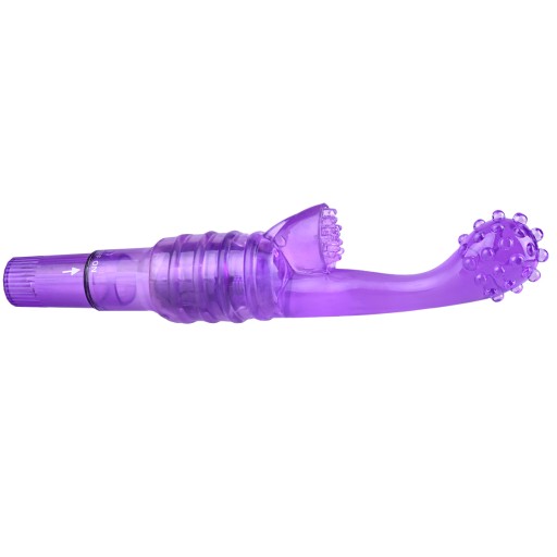 VIBRÁTOR a MASÁŽER SILNE STIMULUJÚCI BOD G 2v1