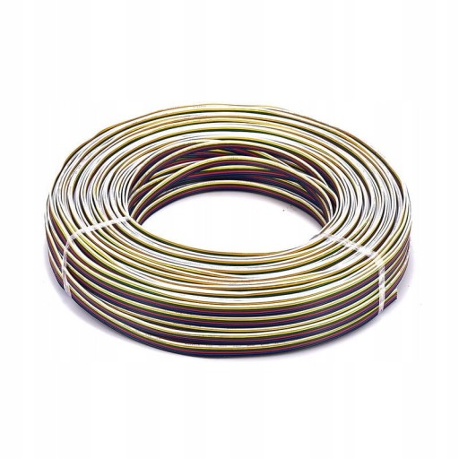 RGB+CCT KÁBEL 6-PINOVÝ AWG22 LED pásik 6pin 1m