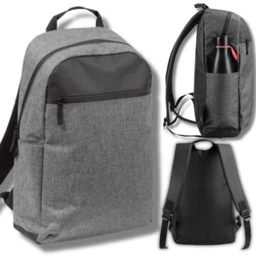 UNIVERZÁLNY PÁNSKÝ DÁMSKY ŠKOLSKÝ TURISTICKÝ BATOH NA LAPTOP URBAN GREY