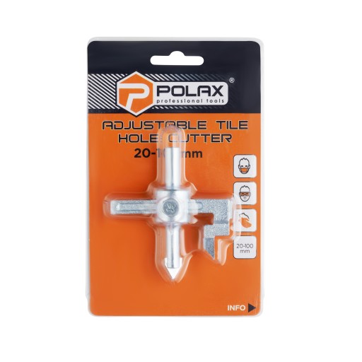 Dierovačka na obkladačky 20-100mm Polax