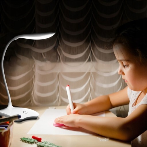LAMPA DO ŠKOLY 14 LED USB TOUCH