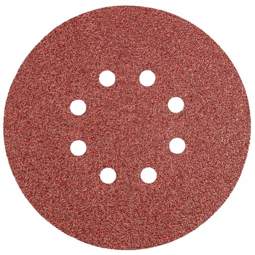 Brúsne kotúče 150 mm, K40, 5 ks, 8 otvorov 55H945