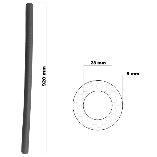 Clever Leon 92 cm PENOVÝ NÁKROK NA TRAMPOLÍNOVÉ STĹPKY TRAMPOLÍNOVÉ TRUBKY
