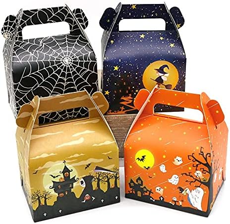 20 krabičiek na uloženie halloweenskych vrecúšok
