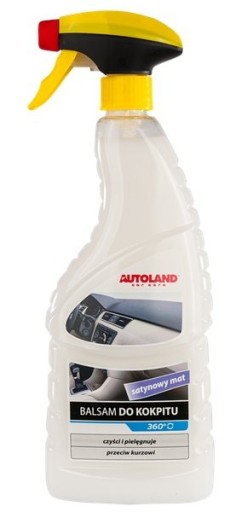 AUTOLAND COCKPIT BALZAM MAT 750ML ČISTÍ PALUBOVÚ DOSKU ANTISTATICKÝ