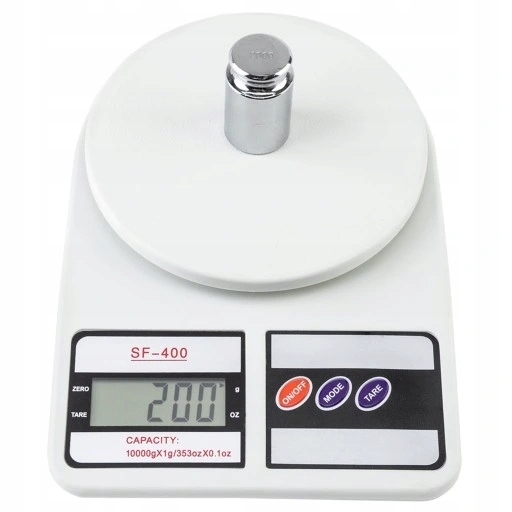 Kuchynská LCD elektronická gramová váha 1g - 10kg Presná