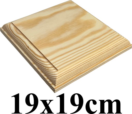 baldachýn striešky na drevený plotový stĺpik 19cm