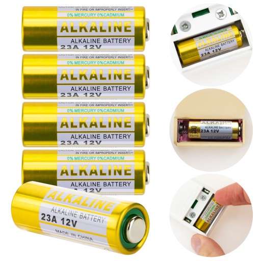 5 xx Alkalická batéria MN21 A23