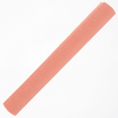 Krepový papier, taliansky krep, 180 g, krčený hodvábny papier, č.617, oranžová pivonka