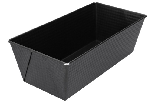 Plech na pečenie FORMA NA CHLEBA 30x14,5x10 CM ČIERNA NA TORTY