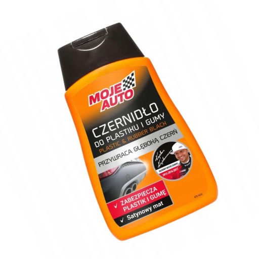 MOJE AUTO 250 ML ČIERNA NA PLAST A GUMU