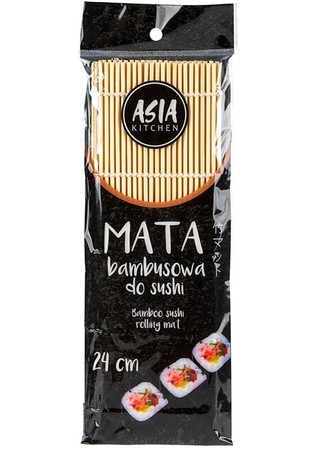 Bambusová podložka na sushi 24 x 24 cm - Asia Kitchen