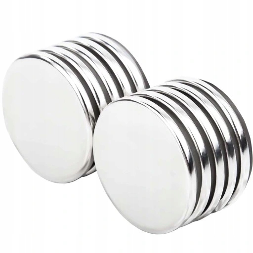 SILNÉ NEODYMIOVÉ MAGNETY SADA 10 KS