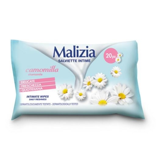 Utierky na intímnu hygienu Malizia 20 ks.
