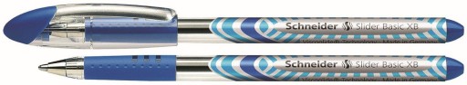 SCHNEIDER SLIDER BASIC XB guľôčkové pero, MODRÉ