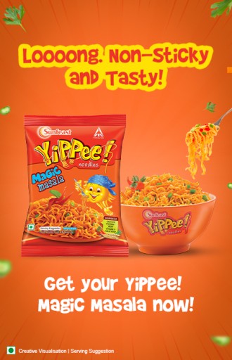 YiPPee Magic Sunfeast instantné rezance 280g