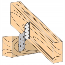RAFTER tesárska spojka 40x250mm pravá ŁK6