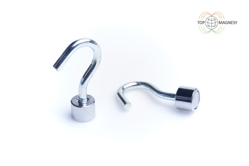 Magnetický držiak 8x6 s háčikom M3 5 ks