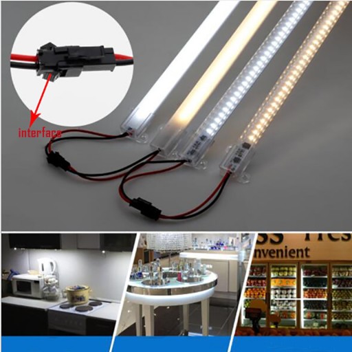 LED pás 50cm biely STUDENÝ/NEUTRÁLNY, napájanie 230V, bez napájacieho zdroja