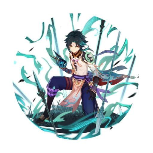 Genshin Impact Xiao 58mm kolík
