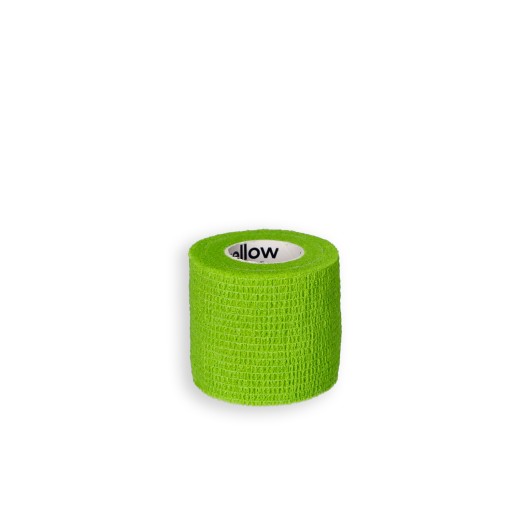 Samolepiaca stabilizačná súdržná bandáž YellowBAND 5cm šťavnatá zelená