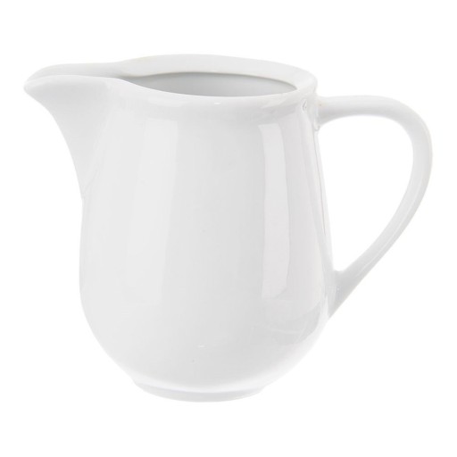 Malý porcelánový džbán MLECZNIK na mlieko, smotanu, omáčky, dipy, 80 ml