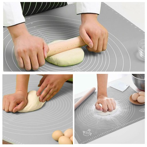SILIKÓNOVÁ DOSKA 70x50cm XXL VEĽKÁ SKLADACIA, PROTIŠMYKOVÁ PODLOŽKA NA CESTO