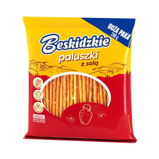 Beskidzské tyčinky so soľou 240 g