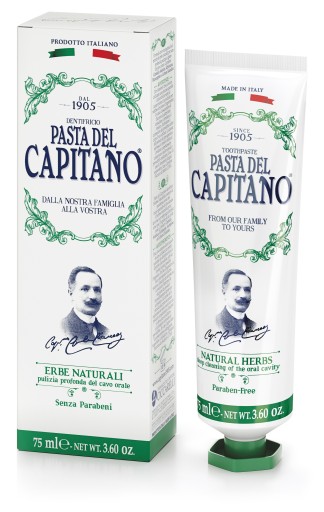 Del CAPITANO ZUBNÁ PASTA 75 ml - BYLINKOVÁ!!