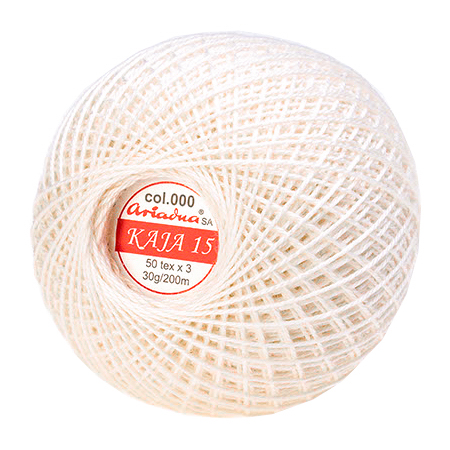 Niťová šnúra KAJA ARIADNA - natural 000