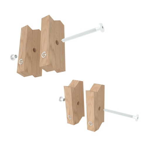 Nábytková matica Ericson pre spoje s plochou hlavou M5 x 9 mm, biela pozinkovaná