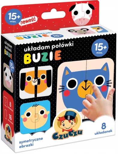 CZECZU PUZZLE I ZADÁM POLOVIČKU TVÁRE HÁDANKY 15m+