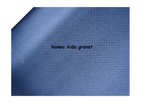 AIDA plátno, námornícka modrá, 54o/10 cm, šírka 75 cm