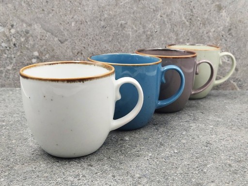 Porcelánový hrnček 500 ml Rustikálna modrá ALUMINA PORCELANA BOGUCICE