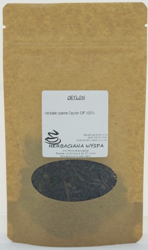 CEYLON 100 g čierny čaj, najlepší PRÍRODNÝ