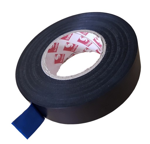 Scapa 2702A PVC páska 15mm/33m čierna, zateplenie