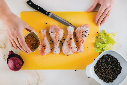 Krájacia doska Plastová kuchynská podložka Univerzálny HACCP pre hydinu