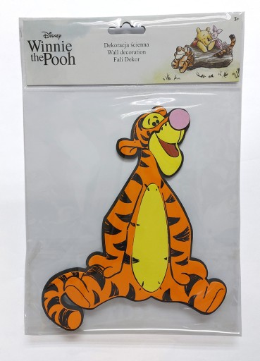 DEKORÁCIA NA STENU SEDIACI TIGER - MALÝ