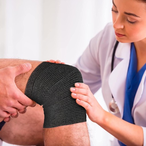 Obväz súdržný 7,5 cm 4,5 m ČIERNA