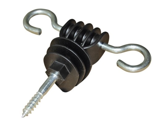 Izolátor brány so 6 mm skrutkou do dreva