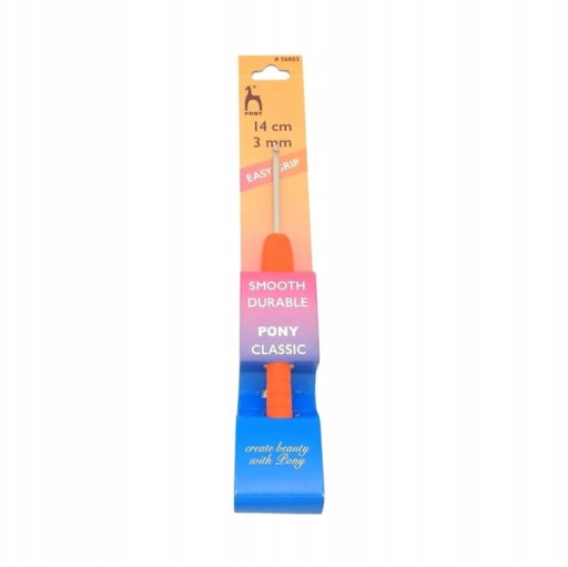 PONY EASY GRIP ergonomický háčik na háčkovanie 3,0 mm 56803